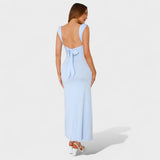 Solène - Robe longue à dos ouvert
