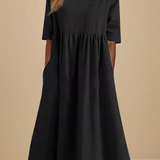 Mina - Robe en Coton Aéré