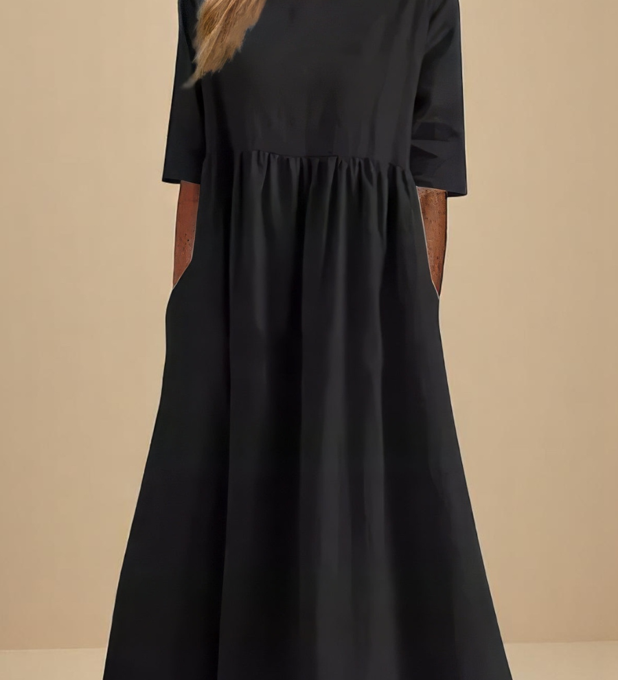 Mina - Robe en Coton Aéré