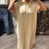 Saskia - Robe décontractée à capuche