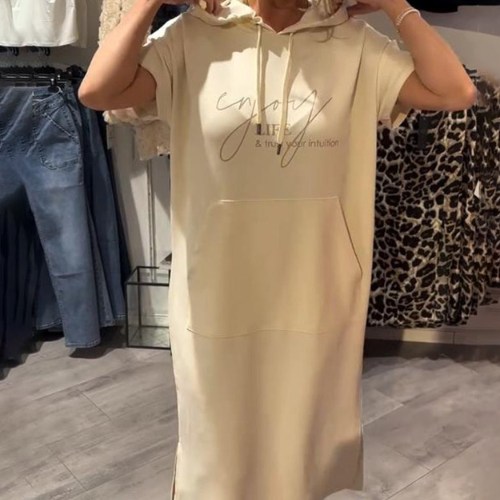 Saskia - Robe décontractée à capuche