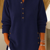 Neva - Tunique Henley à Boutons