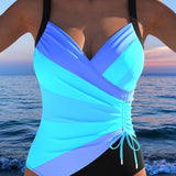 Éloria – Maillot de bain élégant à imprimé coloré
