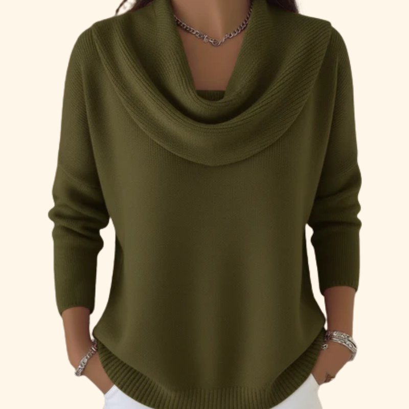Juliette - Pull Femme Col roulé