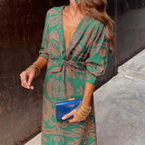 Sabrine - Robe midi sophistication