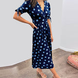 Monique - Robe Élégante à Pois