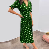Monique - Robe Élégante à Pois