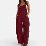 Caroline - Combinaison Pantalon Large Fluide
