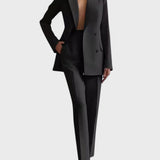 Olive - Ensemble Blazer et Pantalon