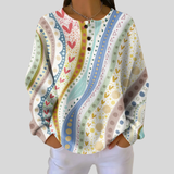 Lucienne - Pull à rayures colorées