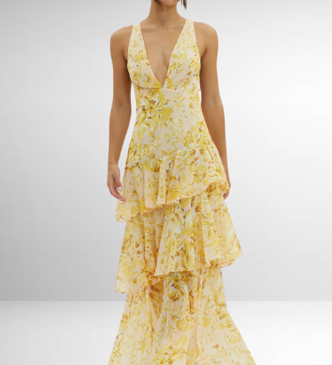 Marine - Robe Longue Élégante