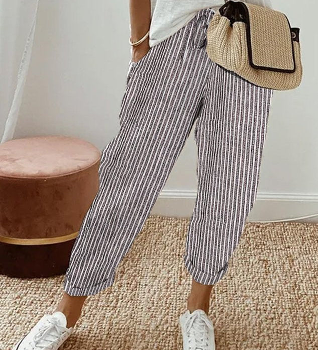 Félicie - Pantalon Fluide Confort Élégant