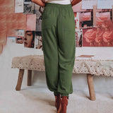 Zoé - Pantalons Élegants à Cordon