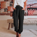 Zoé - Pantalons Élegants à Cordon