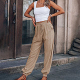 Zoé - Pantalons Élegants à Cordon