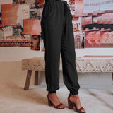 Zoé - Pantalons Élegants à Cordon