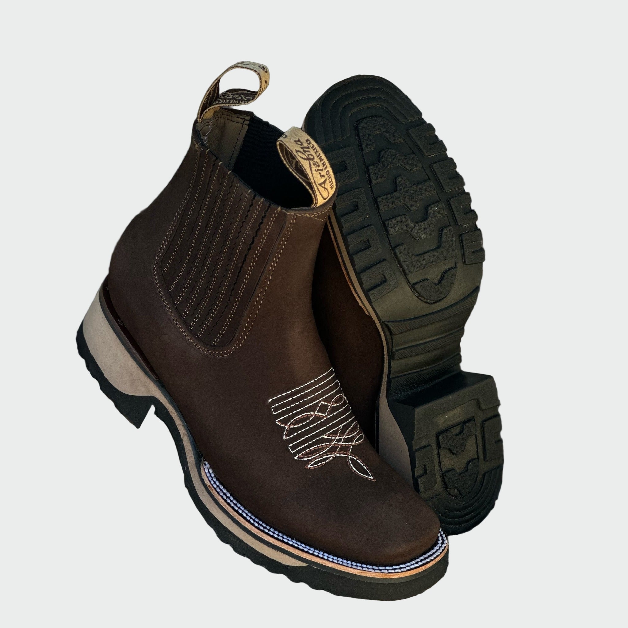 Odile - Bottes de cowboy en cuir