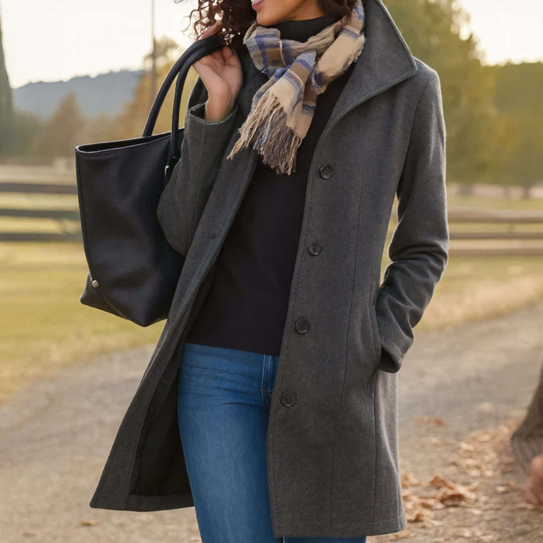 Aurore - Manteau à Un Bouton
