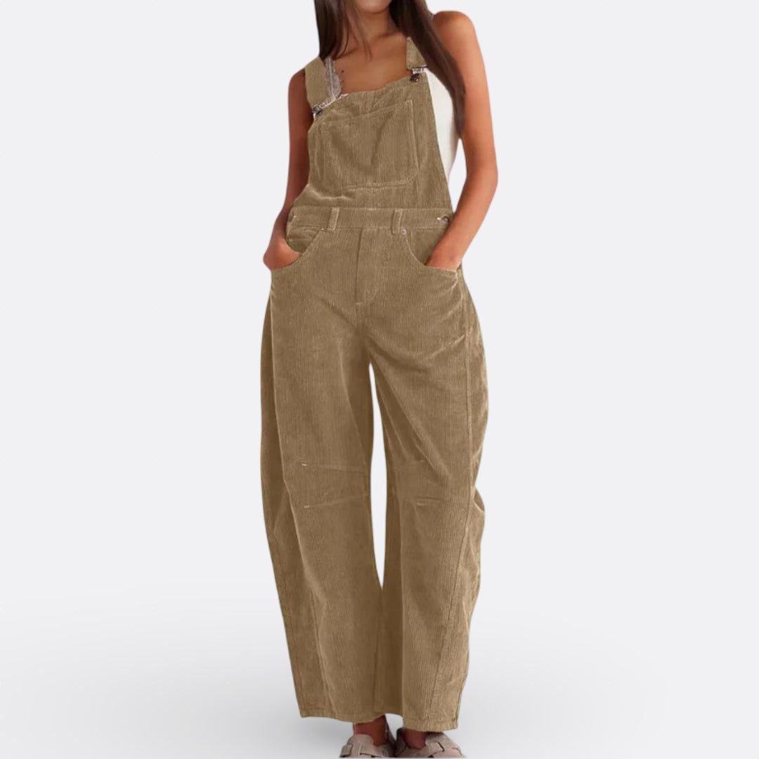 Caroline - Combinaison Pantalon Large Fluide