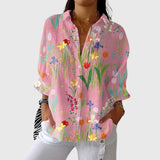 Suzanne - Blouse imprimée légère et colorée