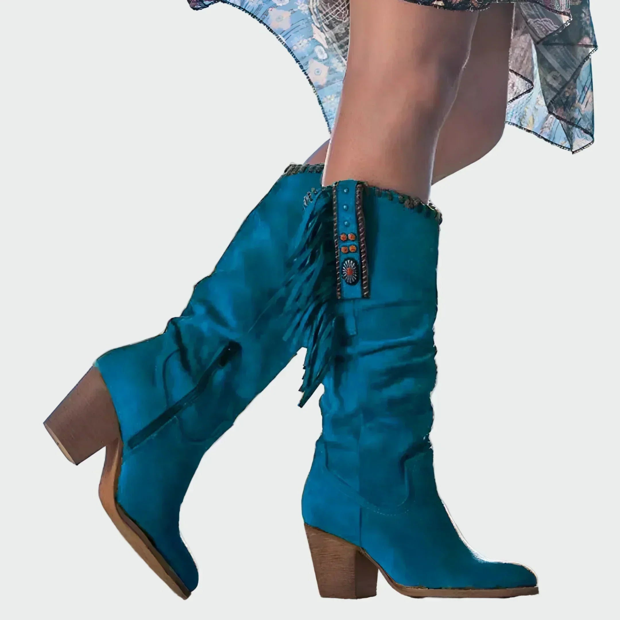Yolande - Bottines confortables en daim