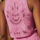 Moéma - Ensemble Rose en Dentelle