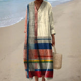 Léonore - Robe Bohème en Patchwork