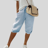 Roseline - Short Fluide Confort Élégant