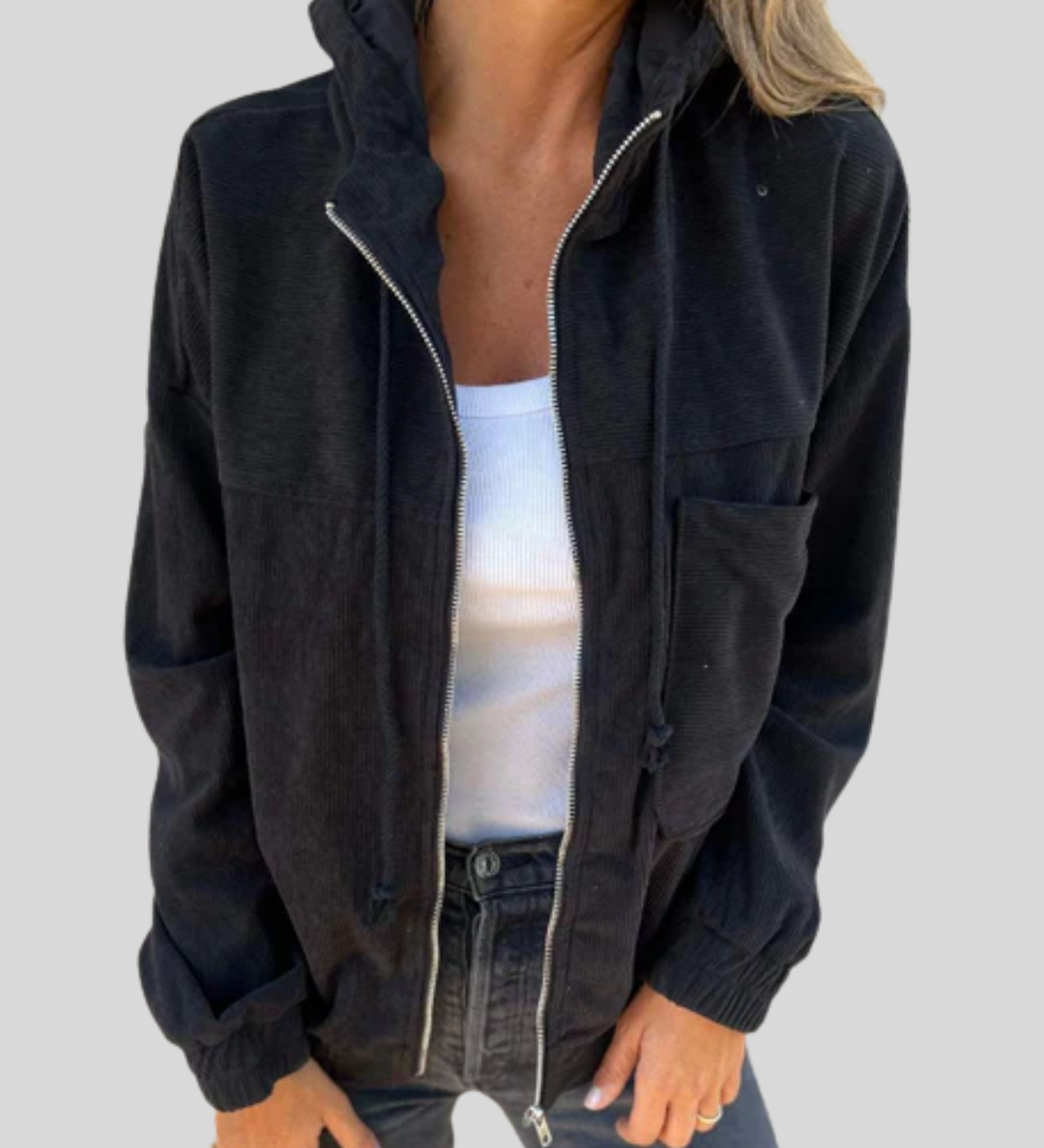Mathilde - Gilet Soft avec Zip