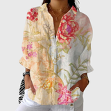 Louise - Blouse imprimée légère et colorée