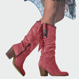 Yolande - Bottines confortables en daim