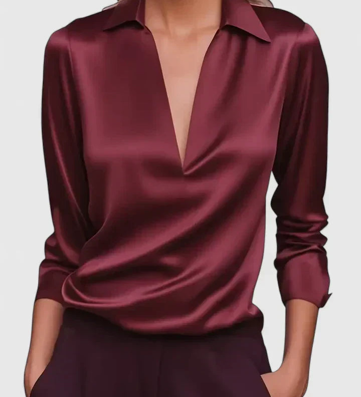 Calvina - Blouse Sophistiquée