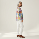 Adèle - Pull à carreaux pastel