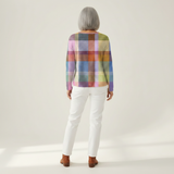 Adèle - Pull à carreaux pastel