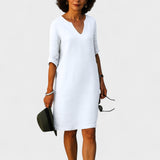 Claire - Robe Élégance sans Effort