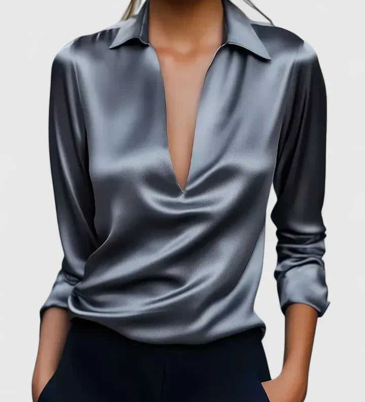 Calvina - Blouse Sophistiquée