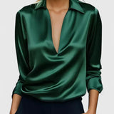 Calvina - Blouse Sophistiquée