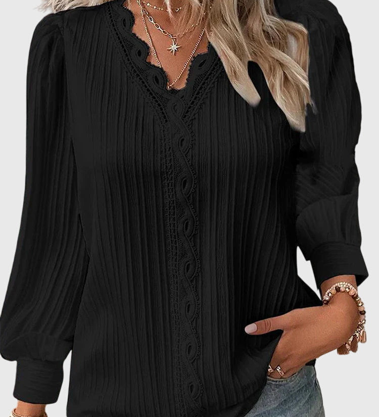 Andrea - Blouse Pullover Élégante