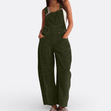 Caroline - Combinaison Pantalon Large Fluide