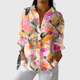 Delphine - Blouse imprimée légère et colorée