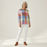 Adèle - Pull à carreaux pastel