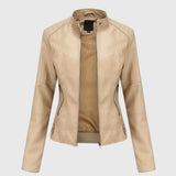 Georgette - Veste en Cuir Élégante pour Femmes