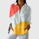 Madeleine - Blouse imprimée légère et colorée