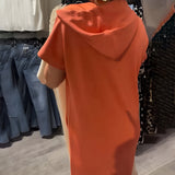 Saskia - Robe décontractée à capuche