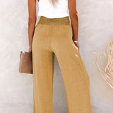 Noëlle - Pantalon Taille Haute Détendu