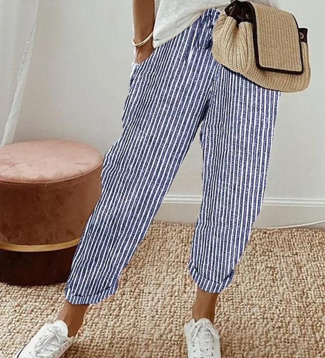 Félicie - Pantalon Fluide Confort Élégant