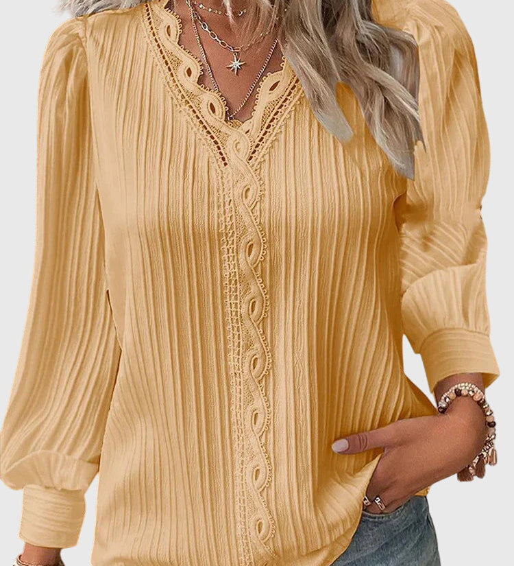 Andrea - Blouse Pullover Élégante