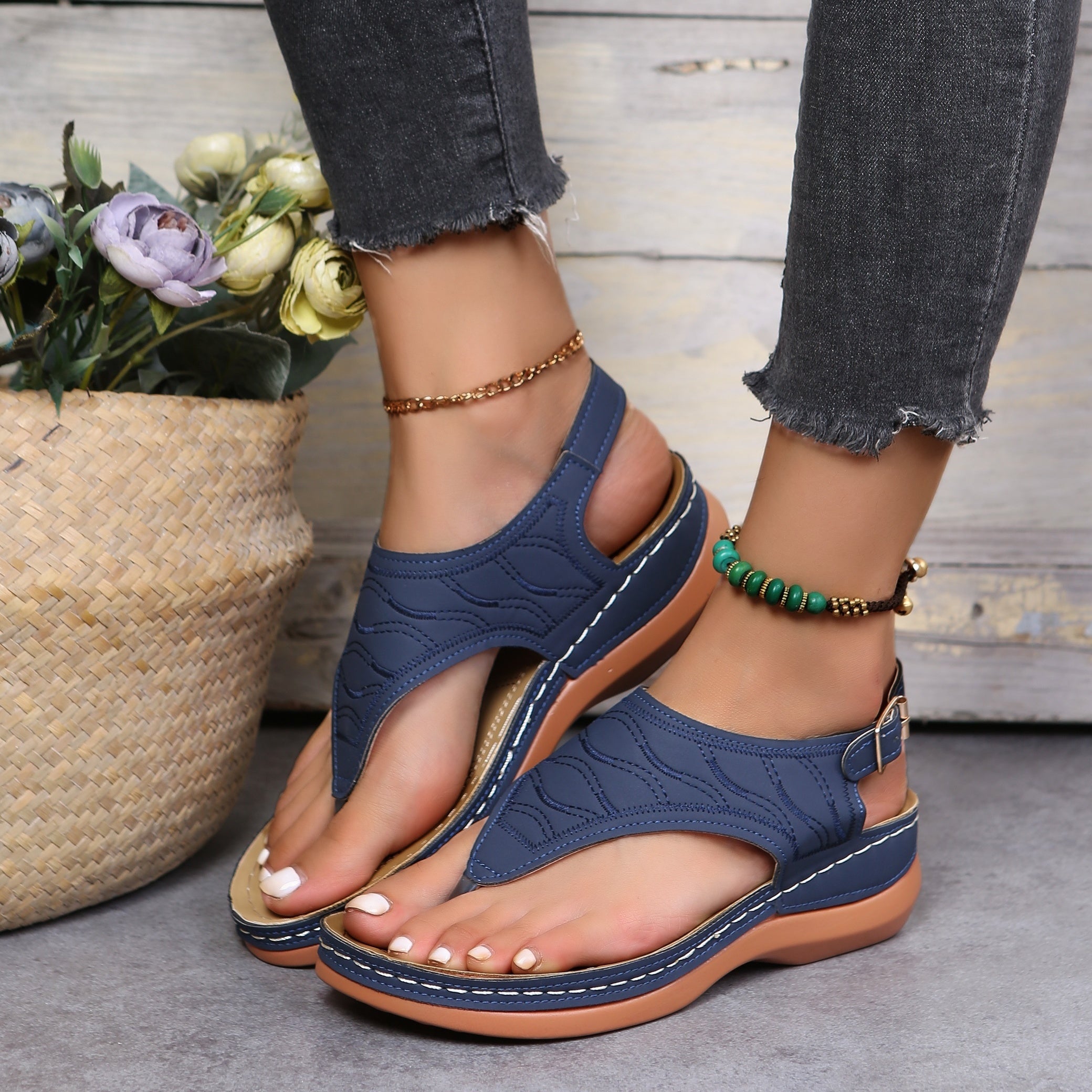Clara - Sandales Confort Ergonomique