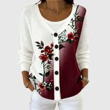 Gisèle - Cardigan boutonné en maille