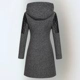 Valérie - Manteau d'Hiver Luxueux et Chaud